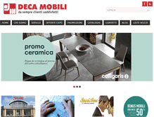 Tablet Screenshot of decamobili.com